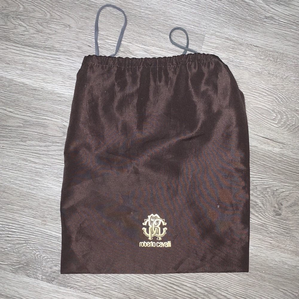 Roberto Cavalli | Brown Tie Up Dust Bag